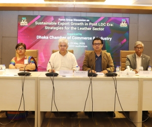 FGD on Sustainable Export Growth in Post LDC Era: Strategies for the Leather Sector