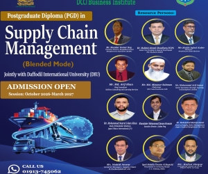 Last Date of Admission to the Postgraduate Diploma (PGD) in Supply Chain Management (Blended Mode) has been extended to 14th  October 2026.