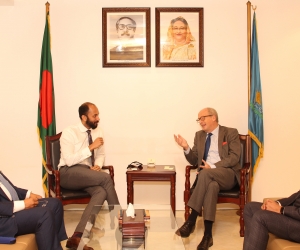 Meeting with Dutch Ambassador