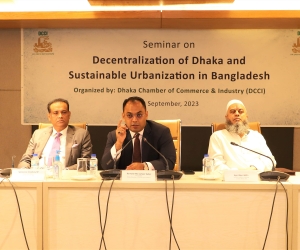 Seminar on “Decentralization of Dhaka and Sustainable Urbanization in Bangladesh”